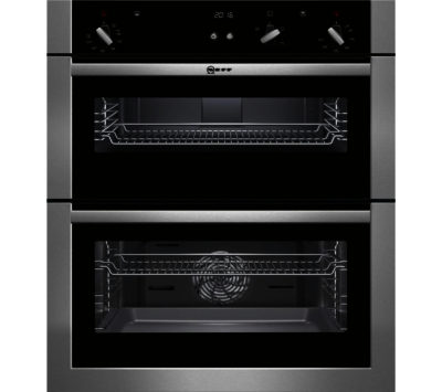NEFF  U17S32N5GB Built-under Double Oven - Stainless Steel